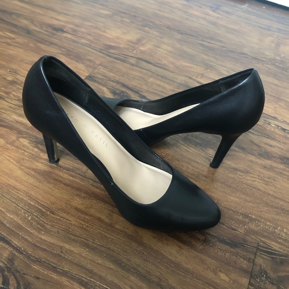 Black heels